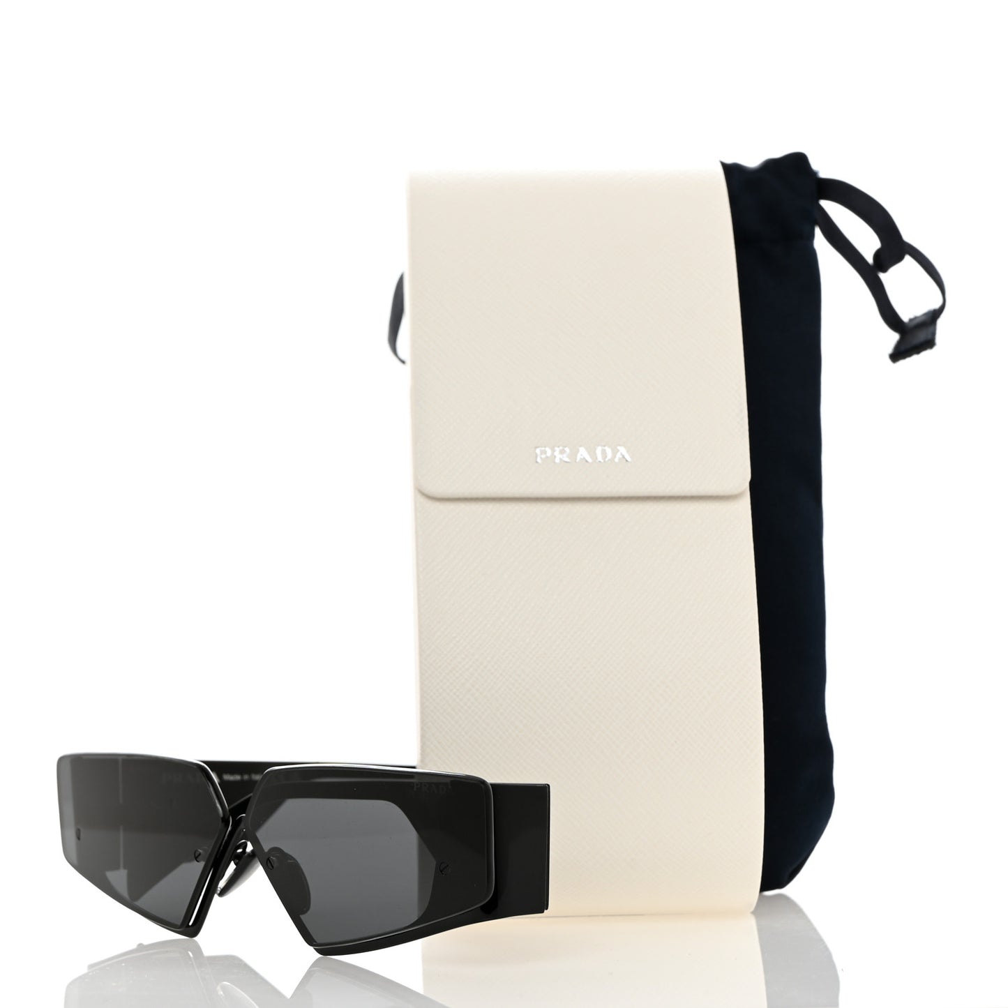 Acetate Symbole Sunglasses SPR 58Z Black