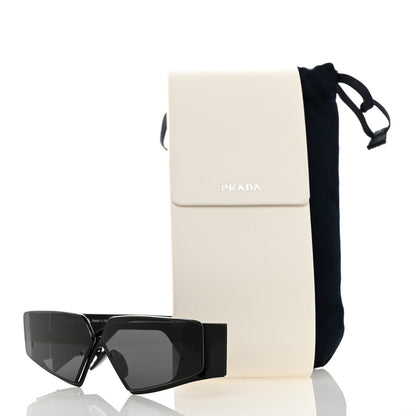 Prada Acetate Symbole Sunglasses SPR 58Z Black 7 of 7