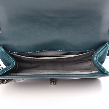 Chanel Velvet Quilted Small Boy Flap Turquoise 5 of 22