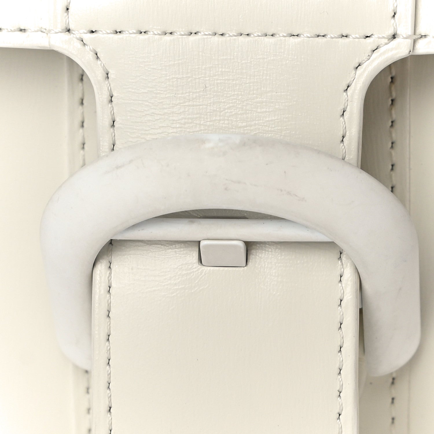 Delvaux Box Calfskin Mini Brillant Satchel Ivory 13 of 13