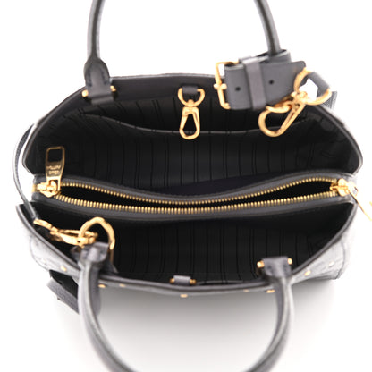 Louis Vuitton Empreinte Studded Montaigne BB Gris Silver 5 of 10
