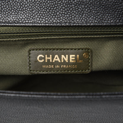 Chanel Caviar Quilted New Medium Boy Flap Black 6 of 11