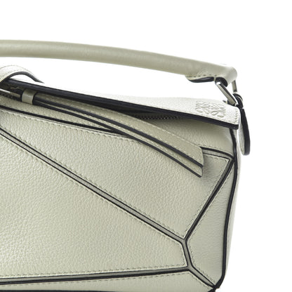 Loewe Calfskin Mini Puzzle Bag Sage 9 of 9