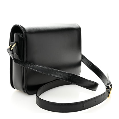 Celine Shiny Calfskin Large Triomphe Black 3 of 12