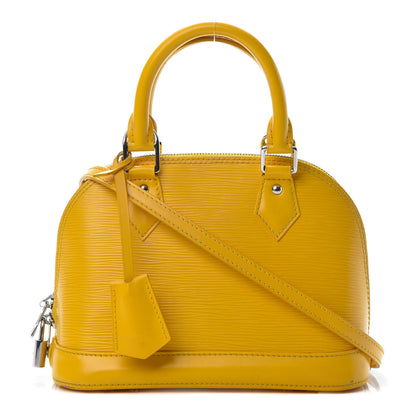 Louis Vuitton Epi Alma BB Citron 1 of 14