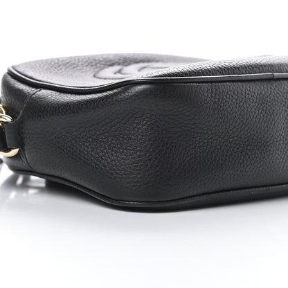 Gucci Pebbled Calfskin Small Soho Disco Bag Black 9 of 15