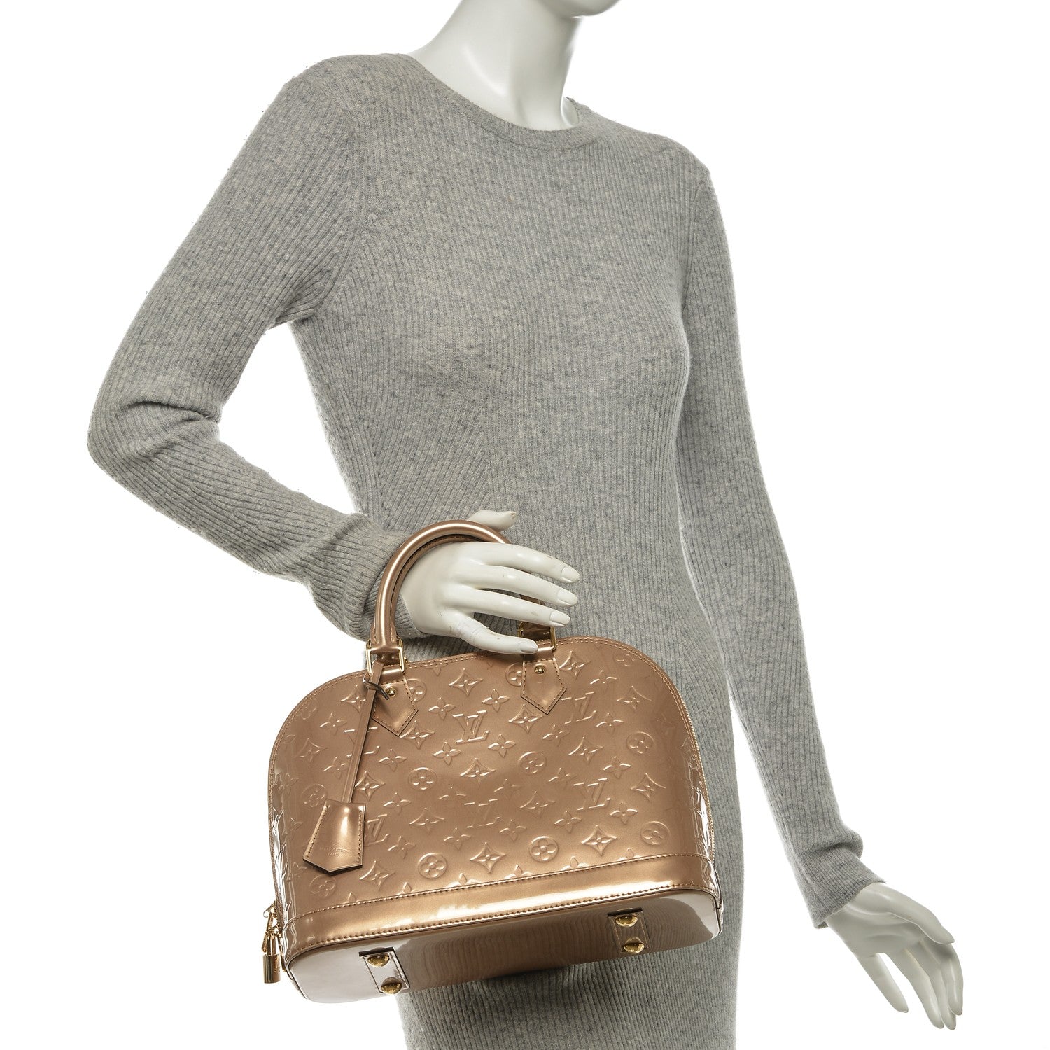 Louis Vuitton Vernis Alma PM Mordore 2 of 6