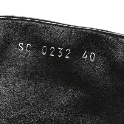 Louis Vuitton Lambskin Embossed Monogram Pool Pillow Flat Comfort Mule 40 Black 9 of 9