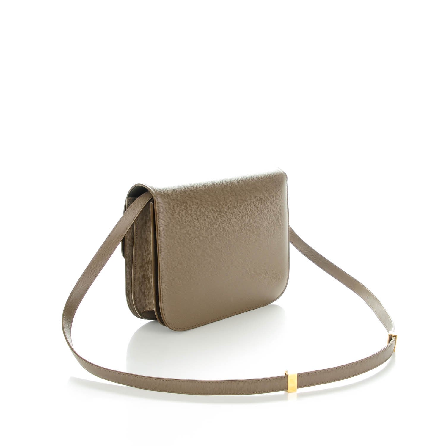 Celine Liege Calfskin Medium Classic Box Flap Bag Souris 3 of 9