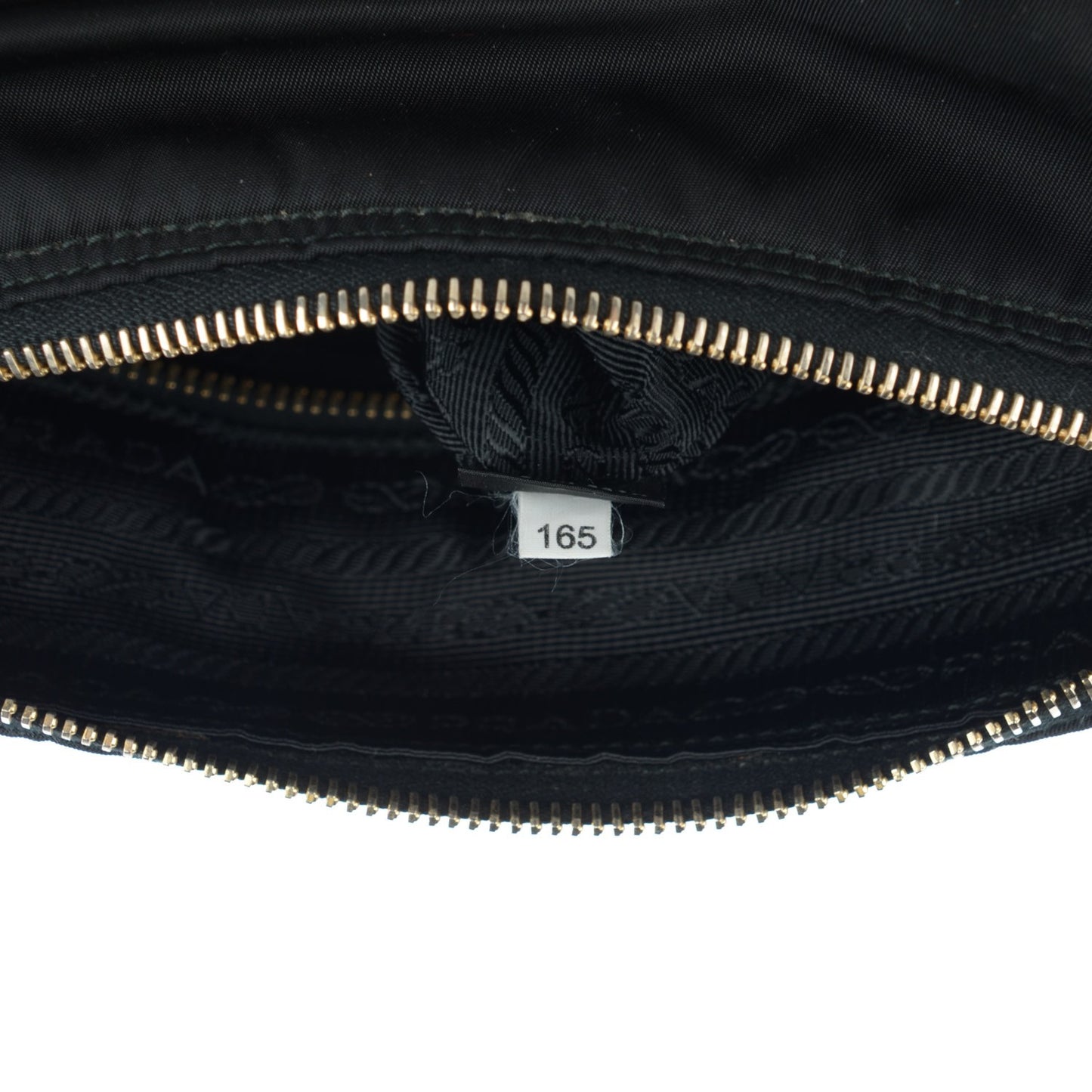 Tessuto Nylon Messenger Bag Nero Black