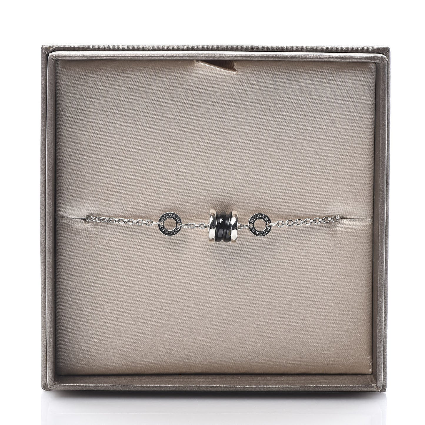 Sterling Silver Black Ceramic Save the Children Bracelet SM