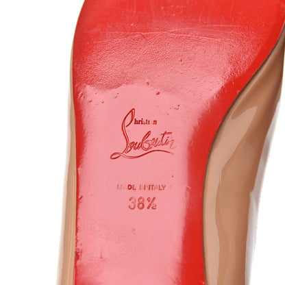 Christian Louboutin Patent Vinodo Flats 38.5 Nude 7 of 10