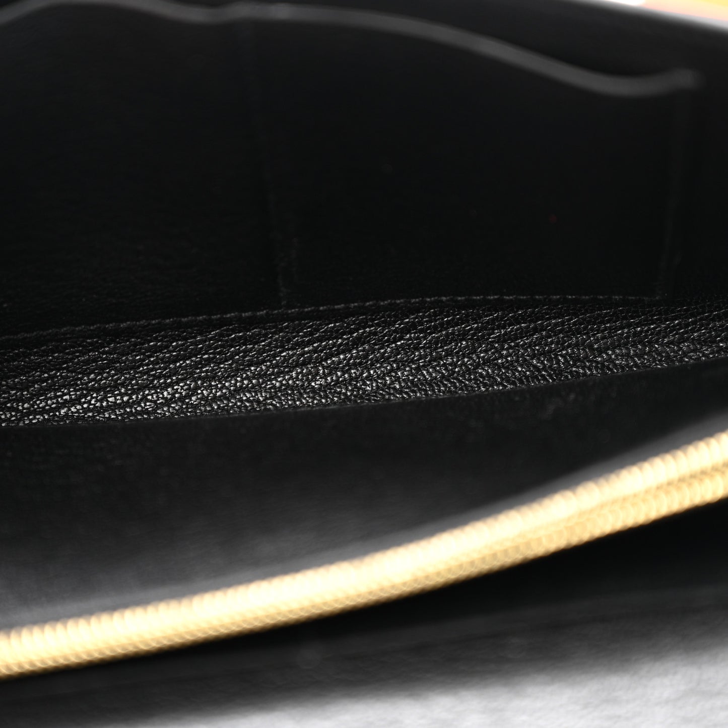 Chevre Mysore Kelly Wallet To Go Black