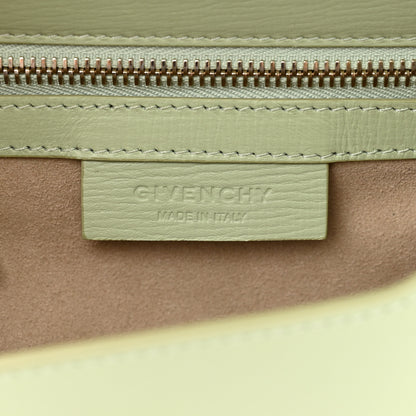 Givenchy Textured Calfskin Mini Pandora Box Chain Crossbody Bag Aqua Green 6 of 10