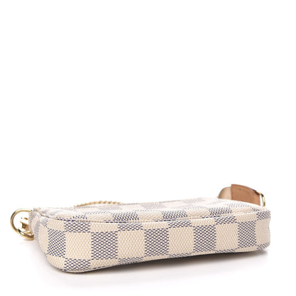 Louis Vuitton Damier Azur Mini Pochette Accessories 4 of 7