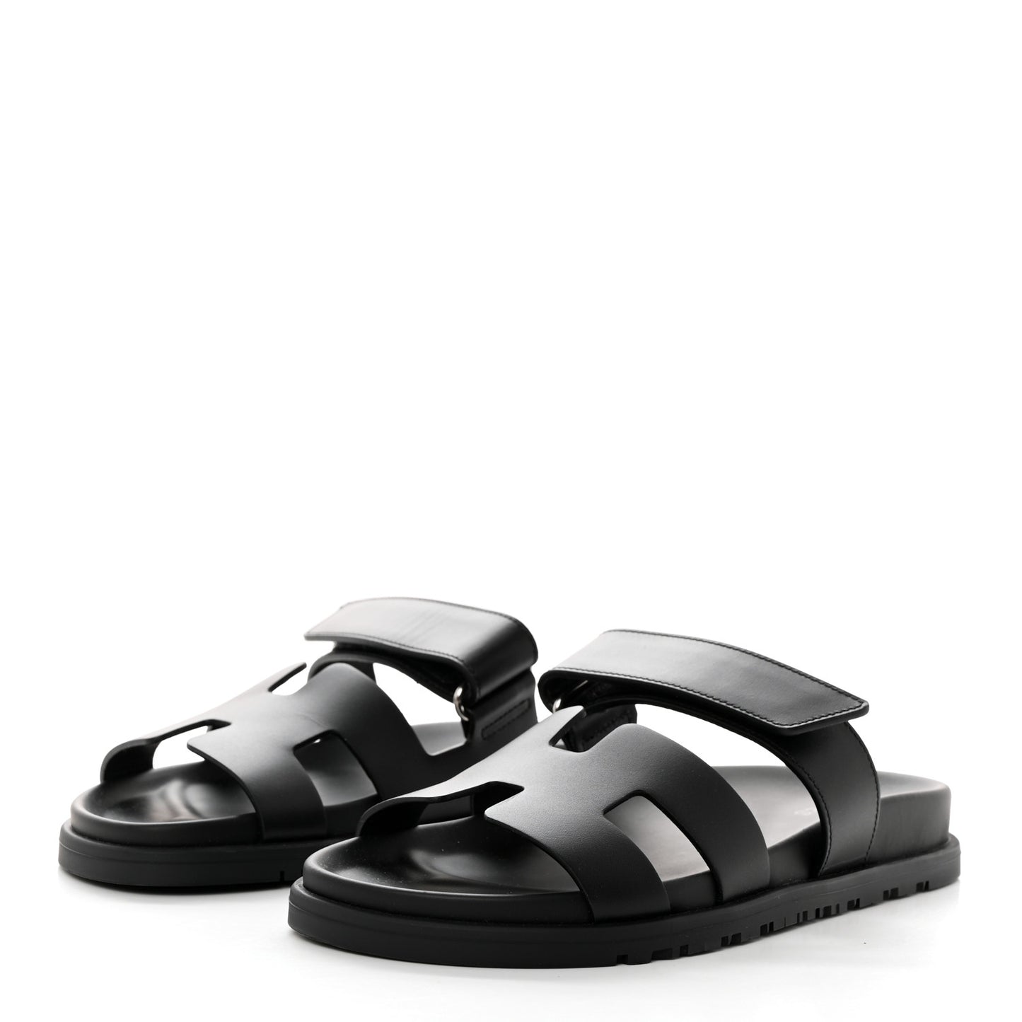 Calfskin Womens Chypre Sandals 37 Black