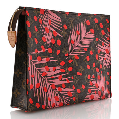 Louis Vuitton Monogram Jungle Dots Toiletry Pouch 26 Sugar Pink Poppy 3 of 7