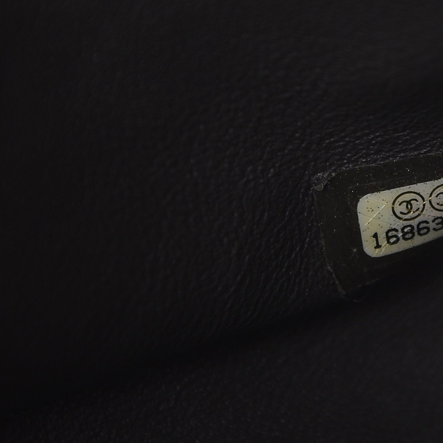 Lambskin Quilted Jumbo Double Flap Dark Grey