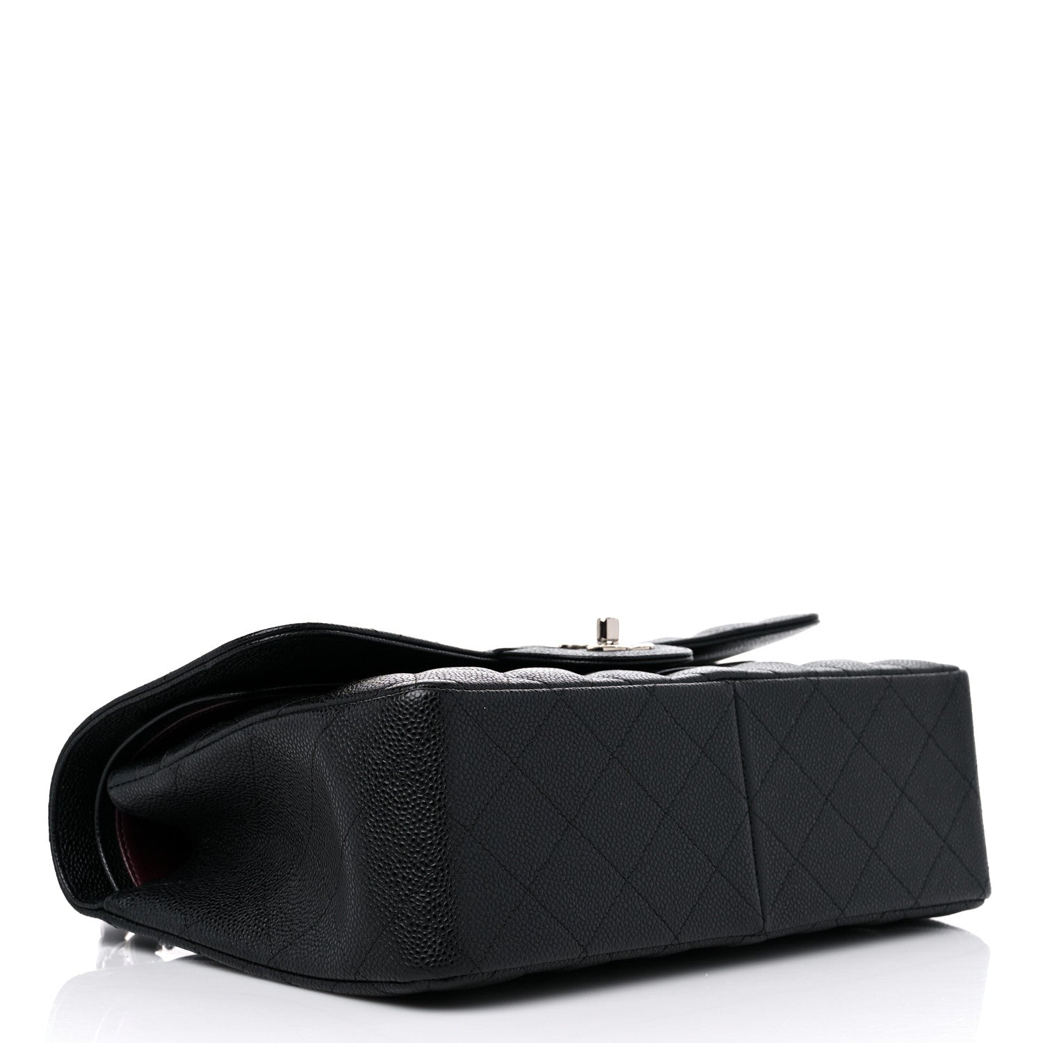Chanel Caviar Quilted Jumbo Double Flap Black 4 of 10