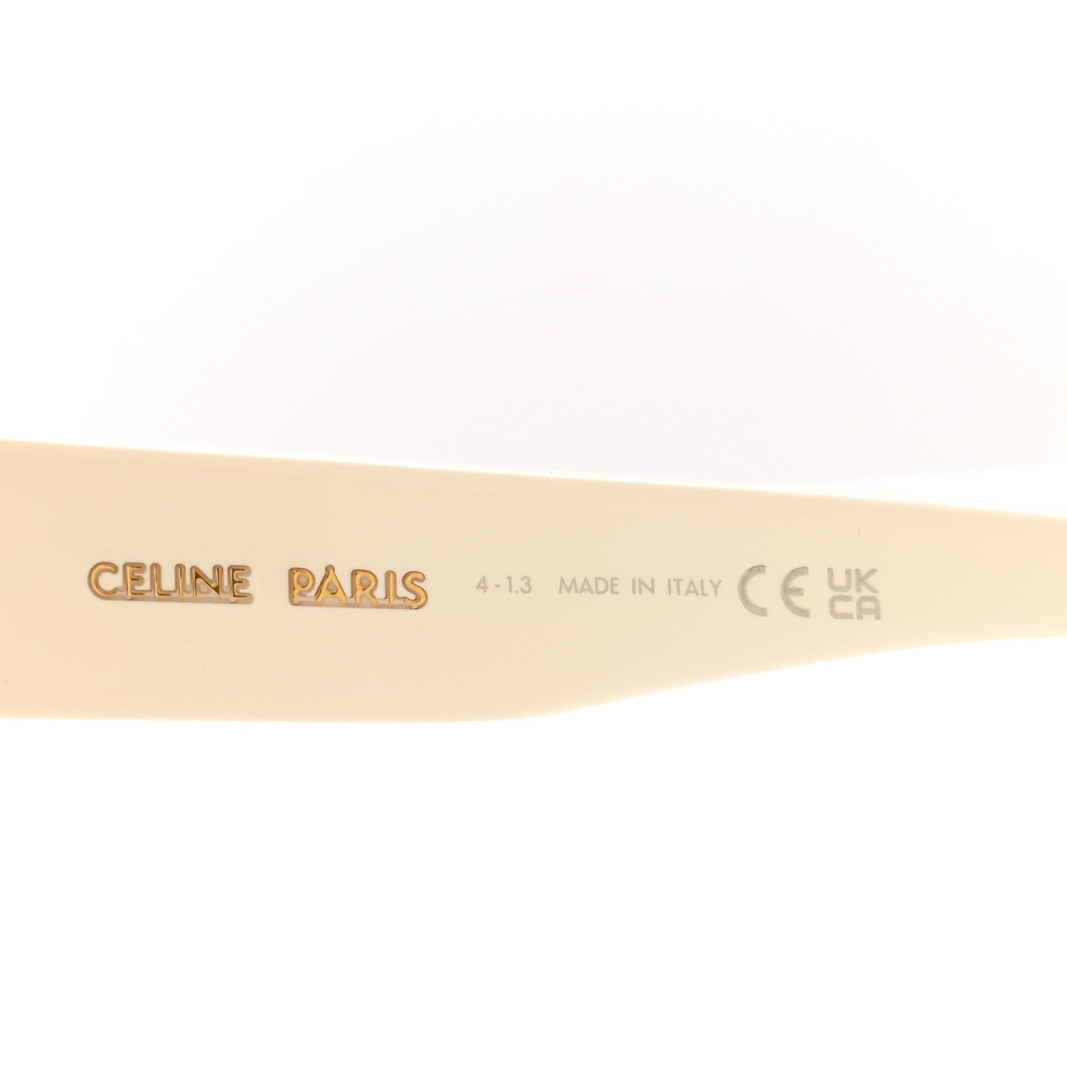 Celine Acetate Sunglasses CL40255I Ivory 5 of 7