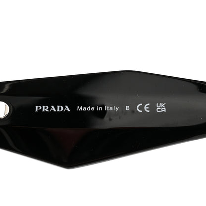 Prada Acetate Symbole Sunglasses SPR D03 Black 6 of 9