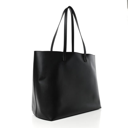 Fendi Vitello Ginevra Elaphe Monster Eyes Shopping Tote Black Naturale 2 of 4
