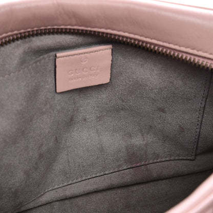 Gucci Calfskin Matelasse Small GG Marmont Chain Shoulder Bag Perfect Pink 8 of 15