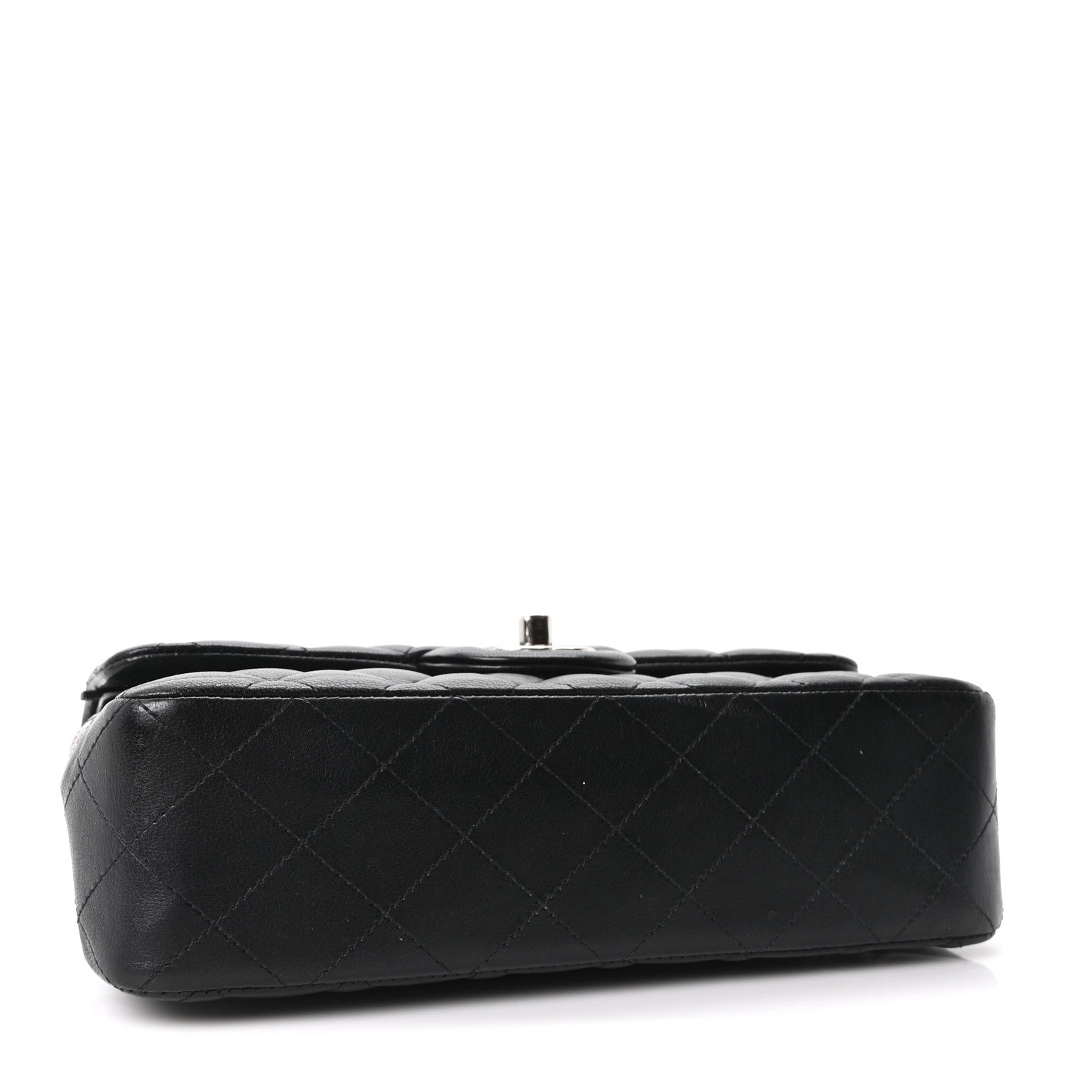 Chanel Lambskin Quilted Small Double Flap Black 4 of 10
