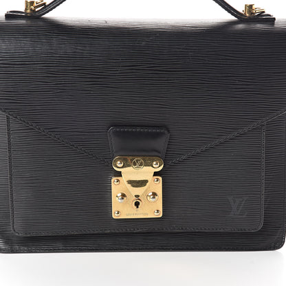 Louis Vuitton Epi Monceau Black 7 of 10