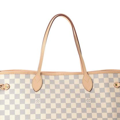 Louis Vuitton Damier Azur Neo Neverfull GM Rose Ballerine 11 of 12