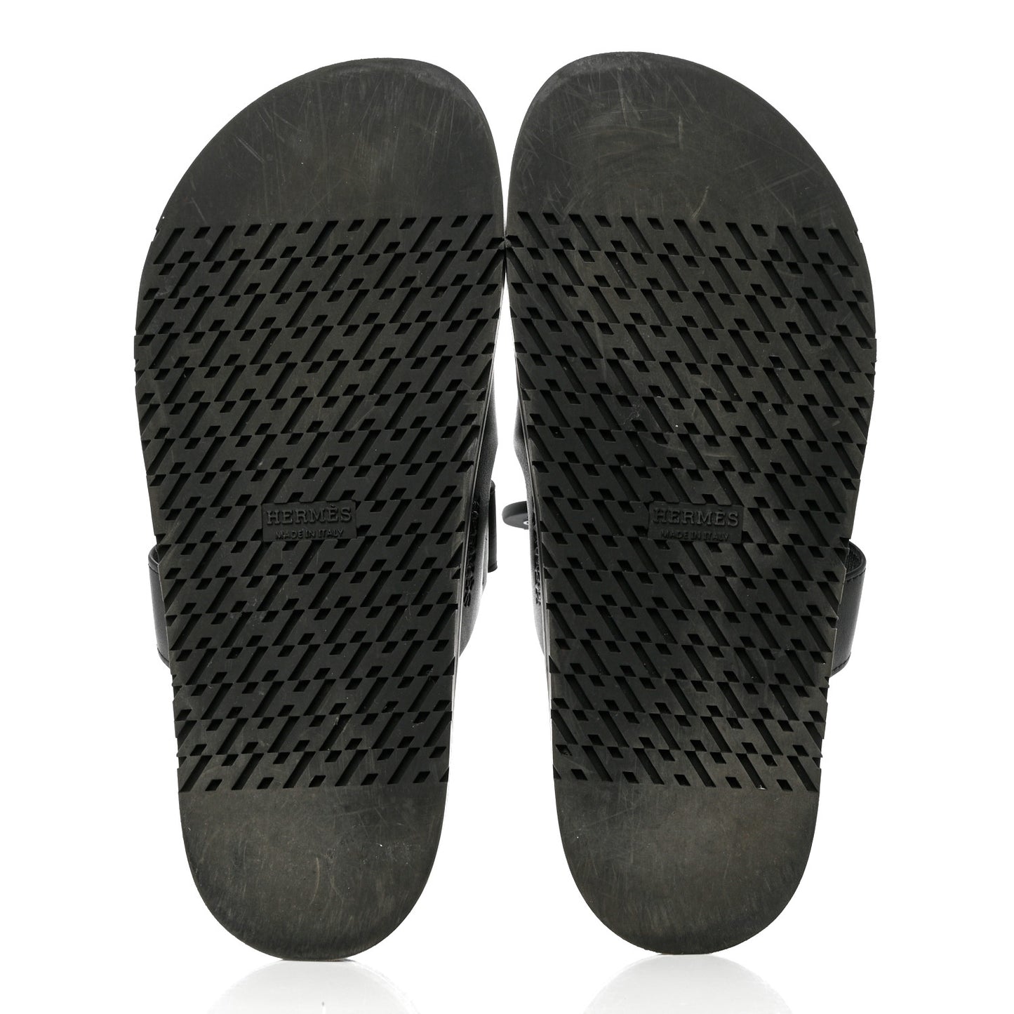Calfskin Womens Chypre Sandals 39.5 Black