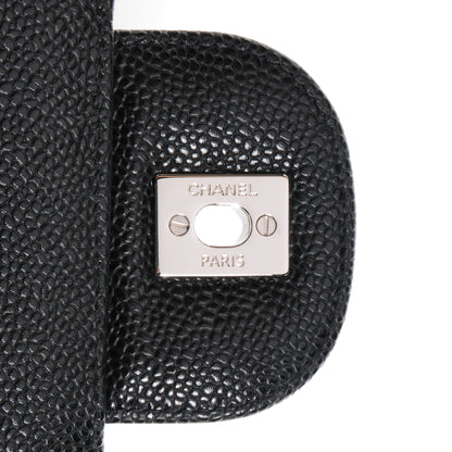 Chanel Caviar Quilted Jumbo Double Flap Black 7 of 8