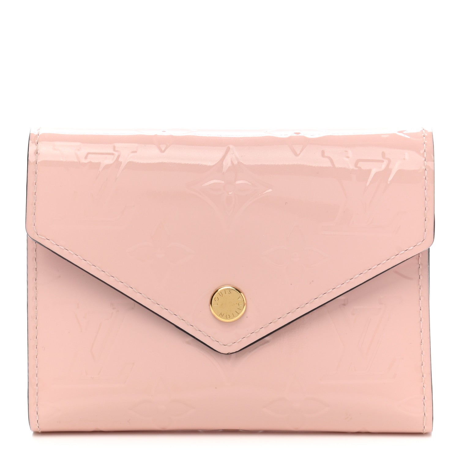 Louis Vuitton Vernis Victorine Wallet Rose Ballerine 1 of 9