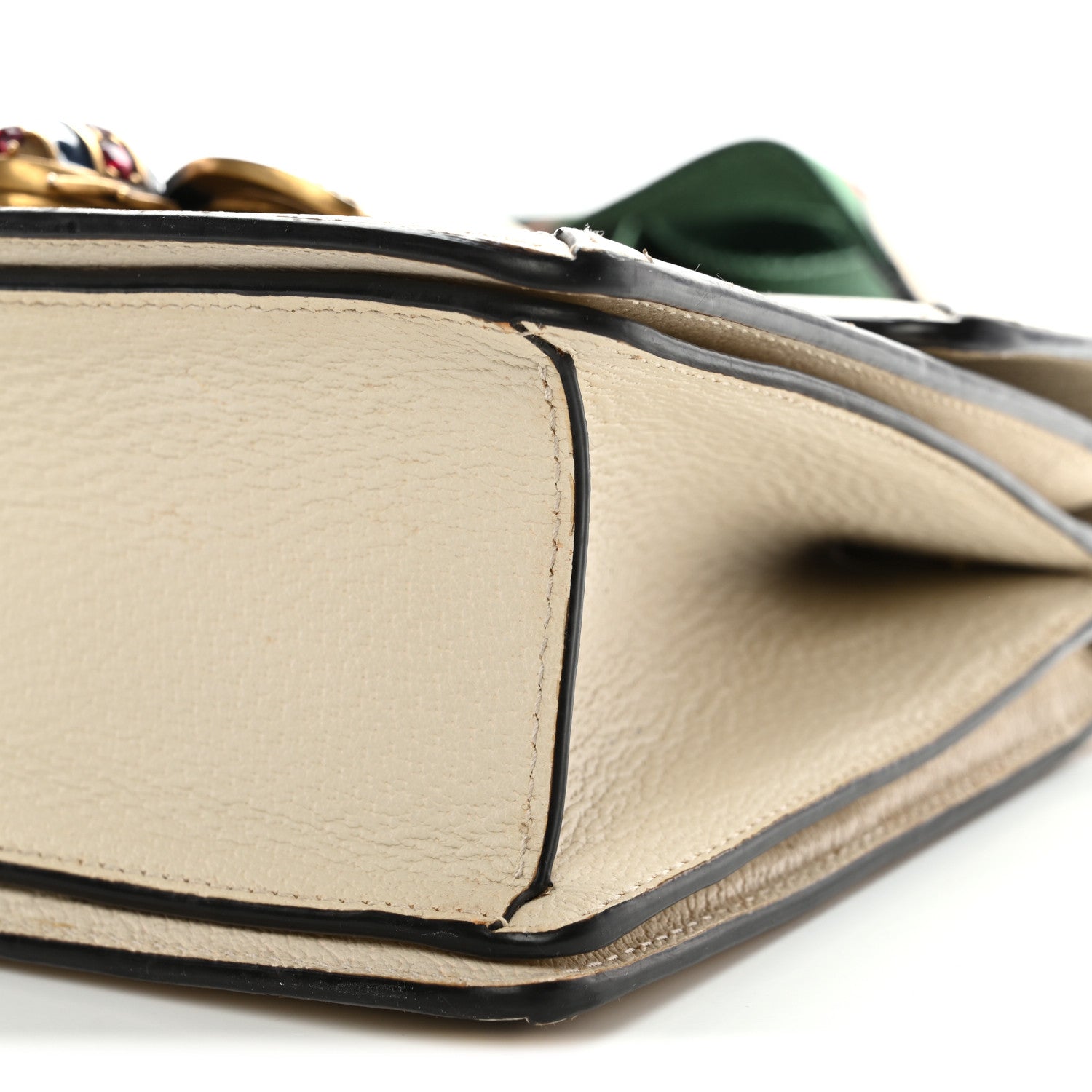 Gucci GG Supreme Monogram Small Queen Margaret Top Handle Bag White 10 of 13