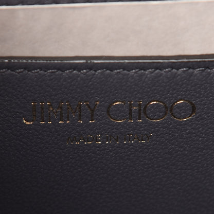 Jimmy Choo Calfskin Crocodile Embossed Varenne Chain Clutch Dusk 5 of 8
