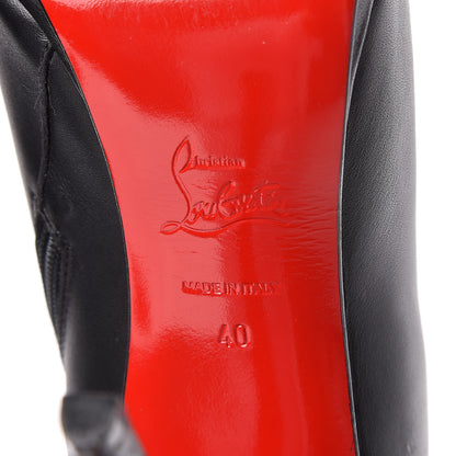 Christian Louboutin Calfskin Botalli 120 Tall Boots 40 Black 8 of 12