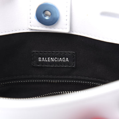 Balenciaga Calfskin Hello Kitty Shopping Tote Optic White 5 of 11