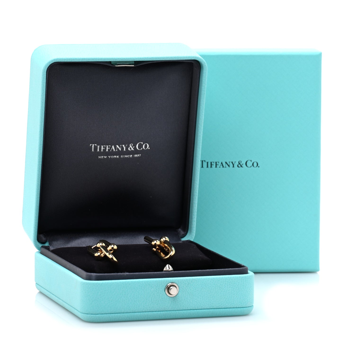 18K Yellow Gold Medium HardWear Link Earrings