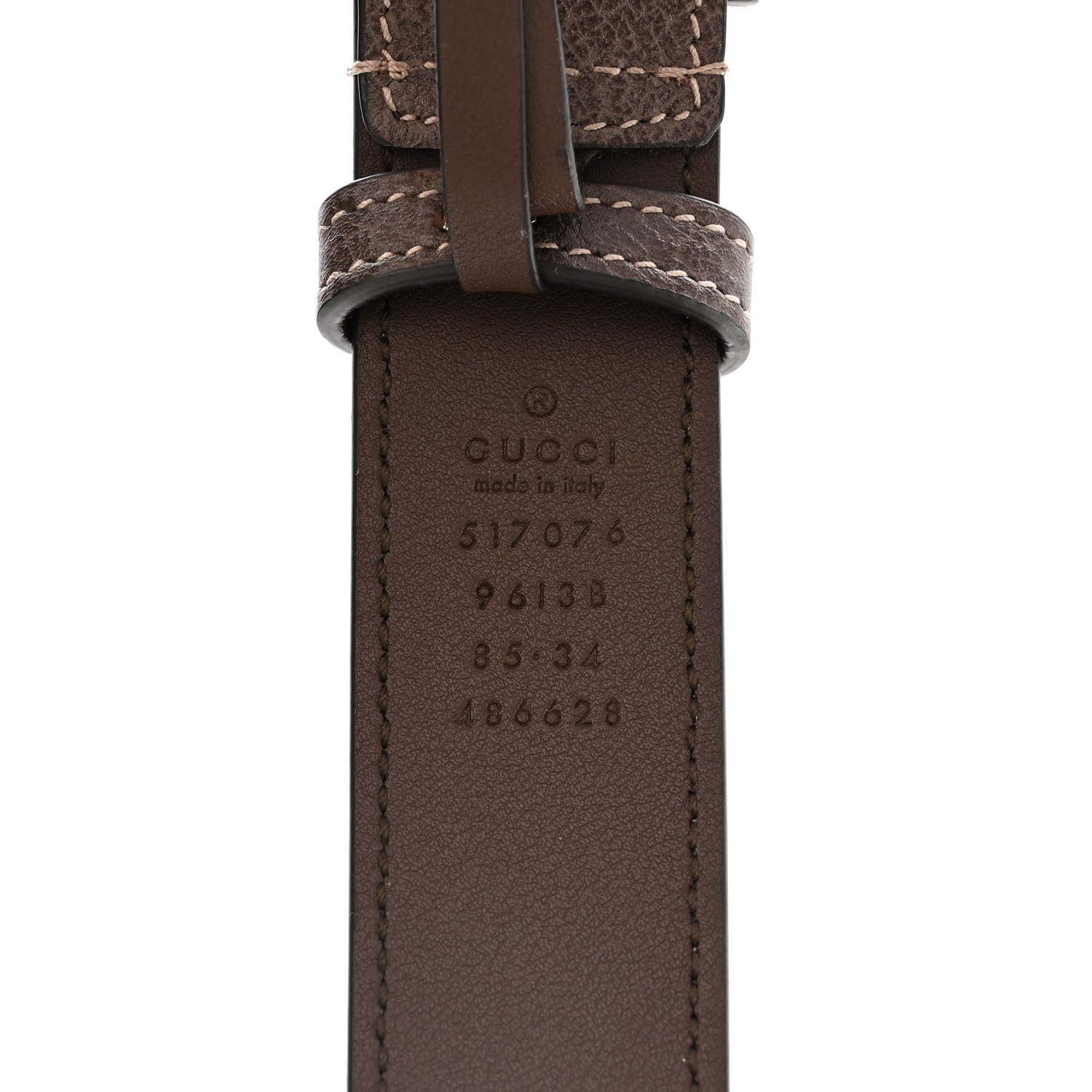 Gucci GG Supreme Monogram Web Small Ophidia Belt Bag 85 34 Dark Brown 8 of 11