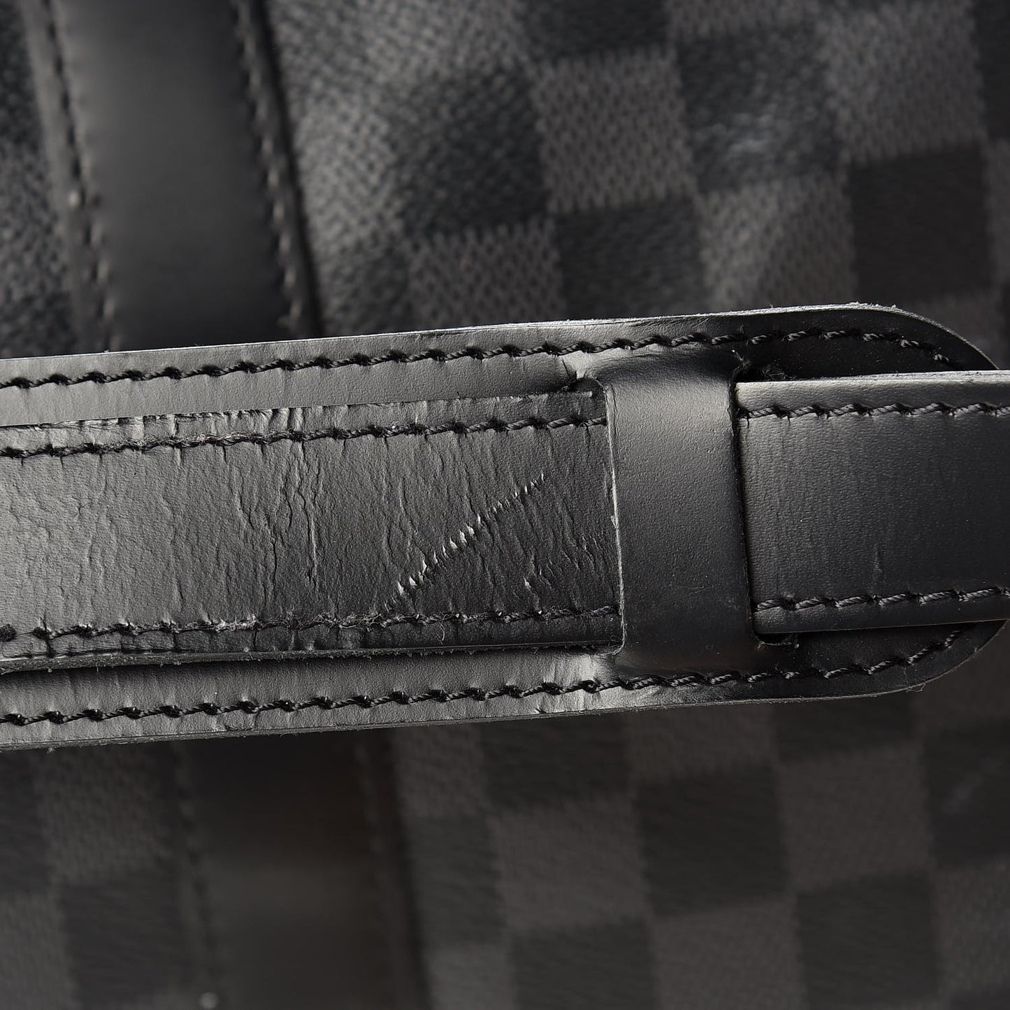 Damier Graphite Keepall Bandouliere 55