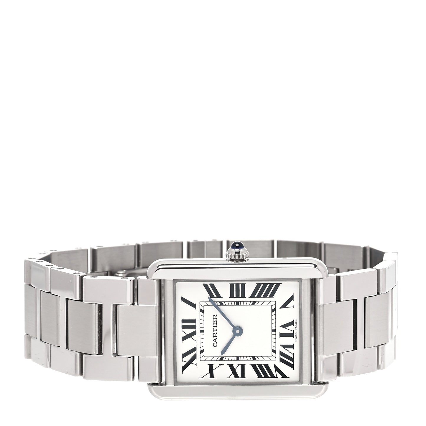 Stainless Steel 27mm Tank Solo Quartz Watch