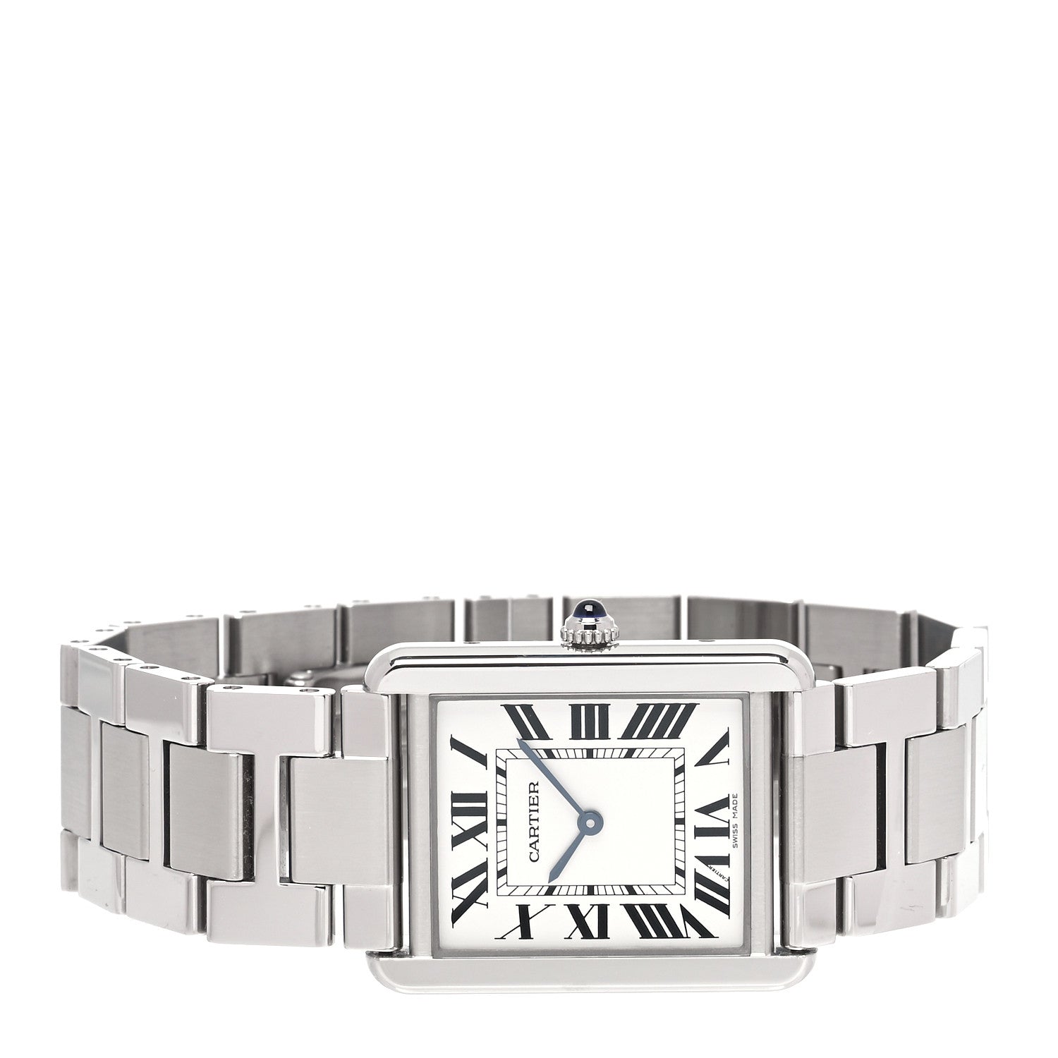 Cartier Stainless Steel 27mm Tank Solo Quartz Watch 2 of 5