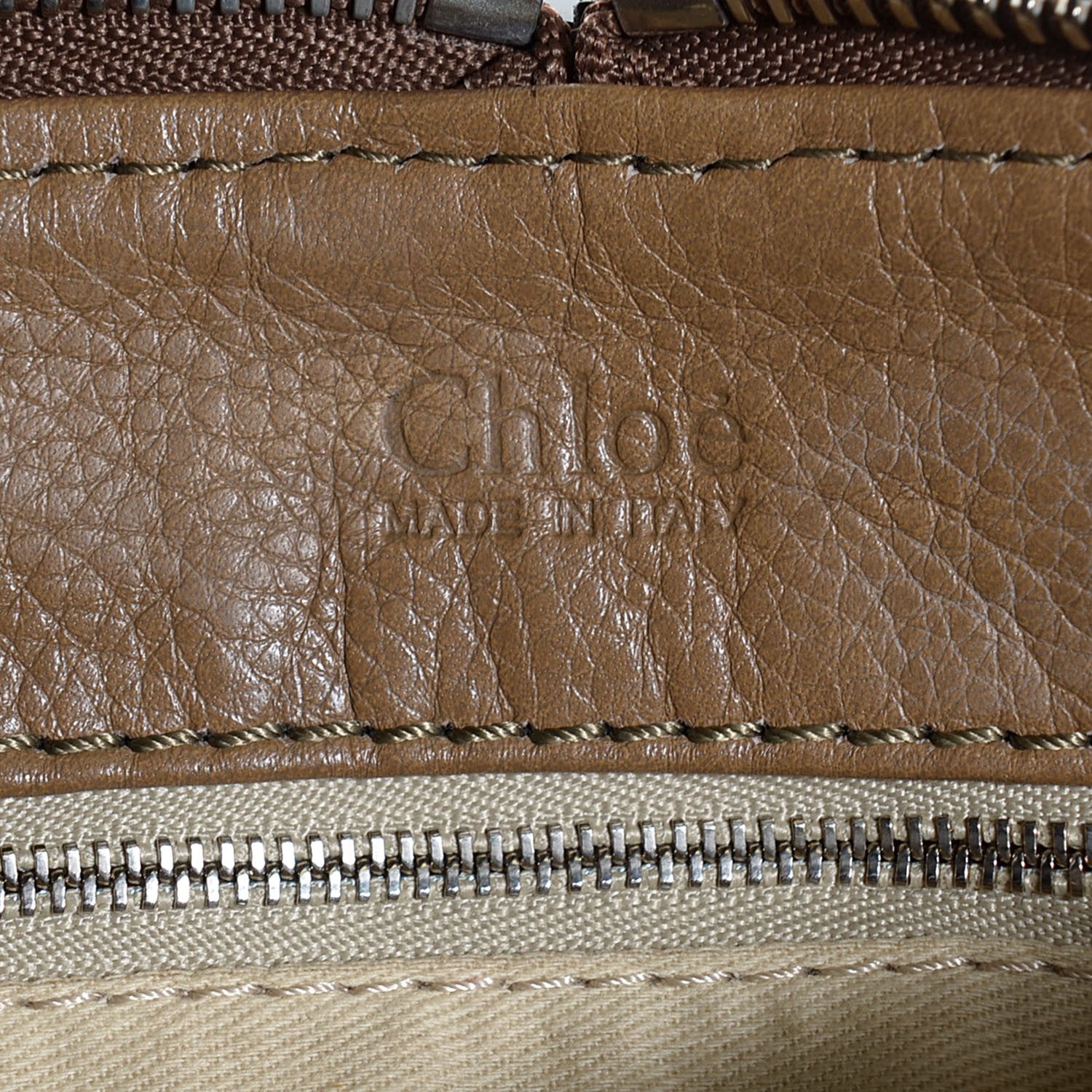 Chloe Leather Paddington Capsule Satchel Brown 6 of 8
