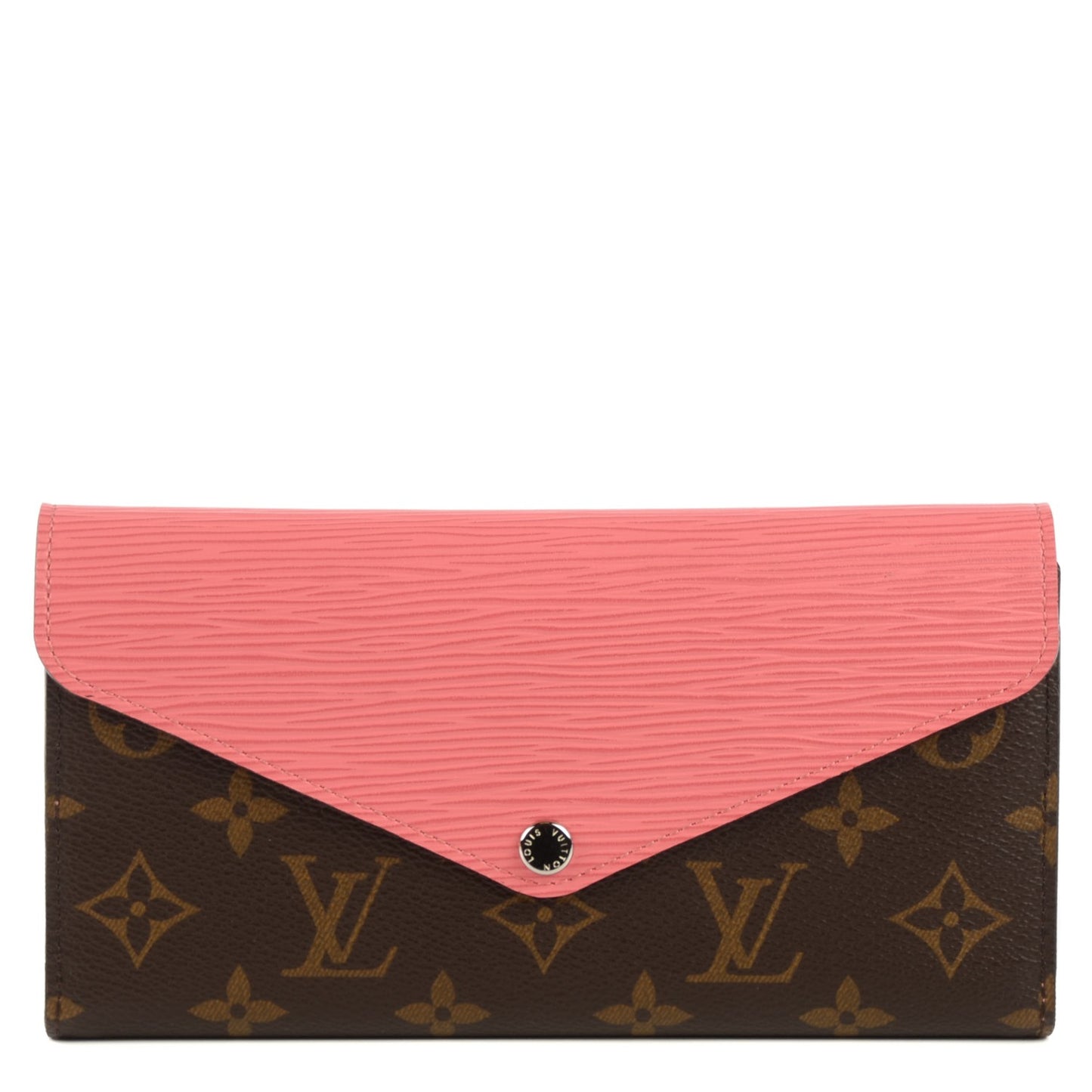 Monogram Epi Marie-Lou Long Wallet Corail