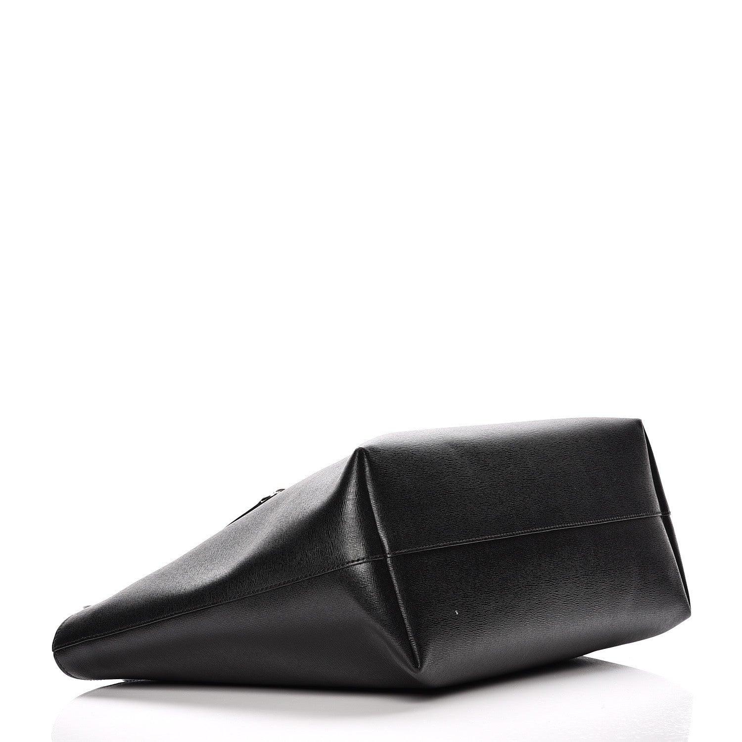 Fendi Vitello Elite Cuoio Monster Buggies Medium Roll Tote Black Multicolor Blue Cobalto 4 of 11