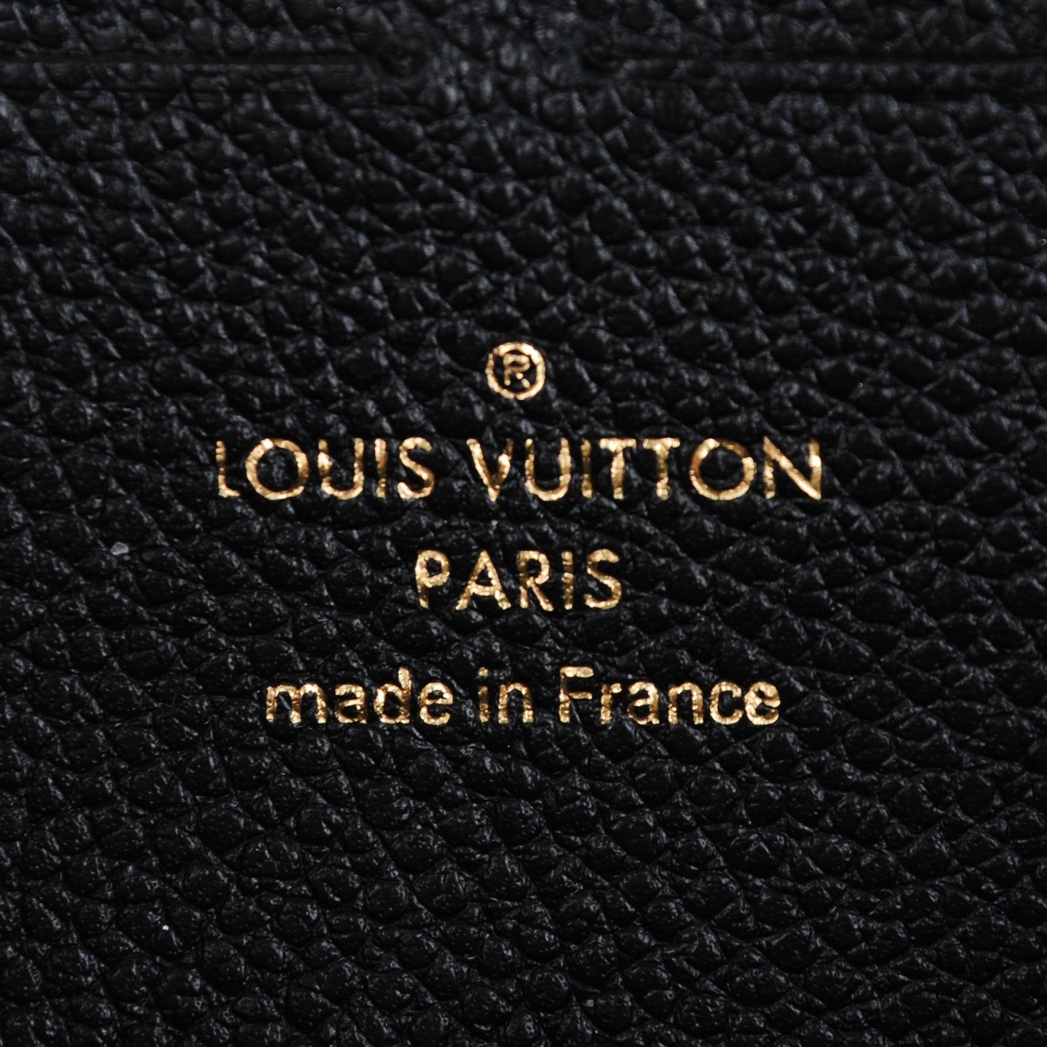 Louis Vuitton Empreinte Clemence Wallet Black 6 of 7