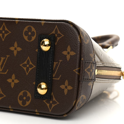 Louis Vuitton Vernis Epi Monogram Alma BB Champagne Metallise 9 of 9