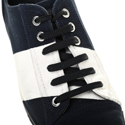 Chanel Canvas Tennis 37.5 Blue Marine White 9 of 12