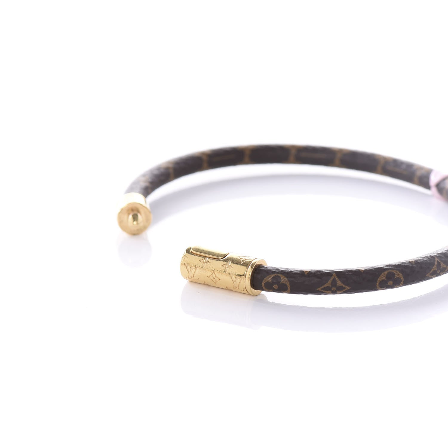 Louis Vuitton Monogram Daily Confidential Bracelet 17 Rose Ballerine 3 of 3