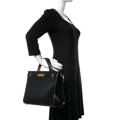 Saint Laurent Calfskin Small Manhattan Shopper Tote Black 3 of 10